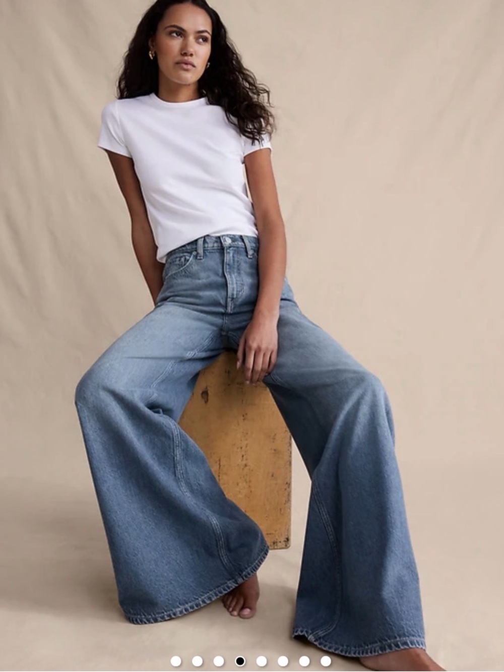 Banana Republic palazzo pants.